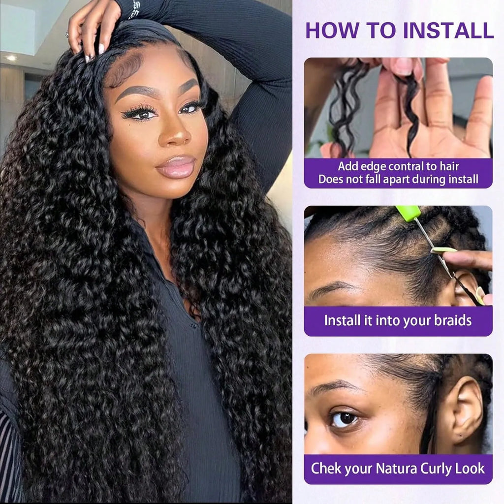 Extensions Cheveux Crochet Bouclées Remy Hair – CLEVI Paris