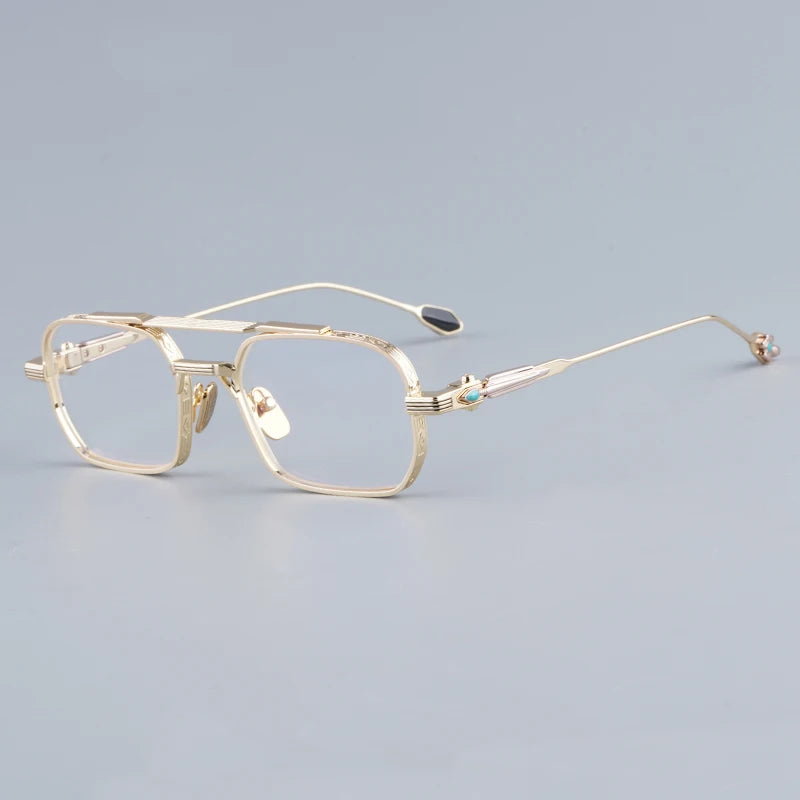 Lunettes de Soleil Carrées Façon Main Deaver UV400 Unisexe – CLEVI Paris