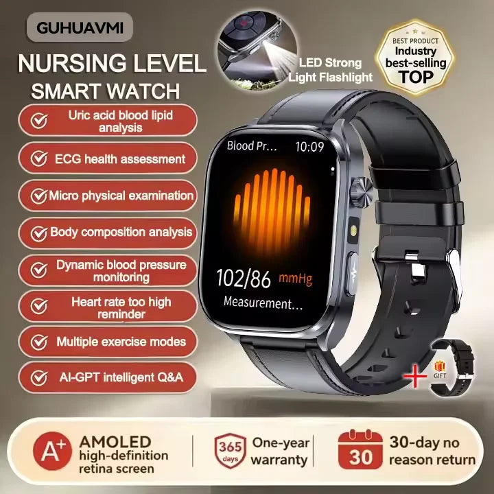 Montre KAVSUMI ET572 AMOLED 2″ Bluetooth – CLEVI Paris
