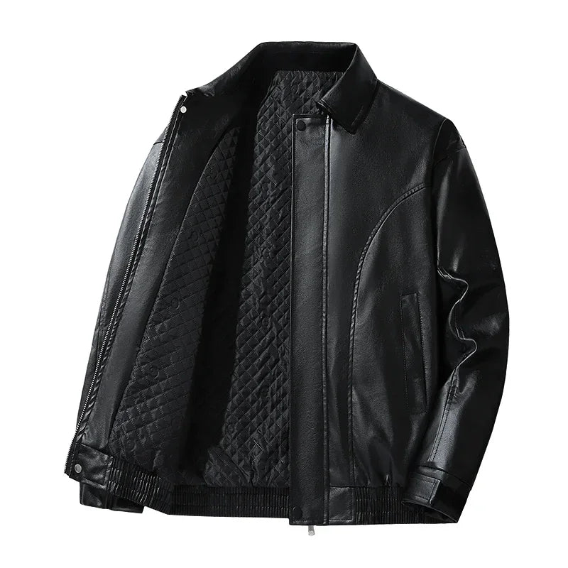 Veste homme zippée à col rabattu et poches – CLEVI Paris