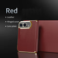 Coque iPhone Duo fine en simili cuir doux – CLEVI Paris