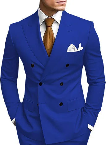 Costume homme 2 pièces, double boutonnage – CLEVI Paris