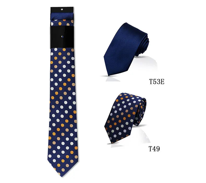 Ensemble de 2 cravates homme élégantes – CLEVI Paris