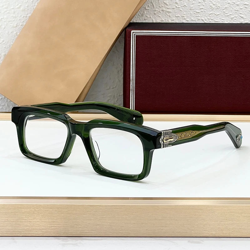 Lunettes de Soleil Homme Acétate Rectangle UV400 – CLEVI Paris