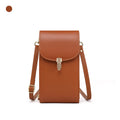 Mini Sac Téléphone Femme Cuir Véritable Motif Litchi 8 Cartes Poche Zipée 4 Coloris – CLEVI Paris