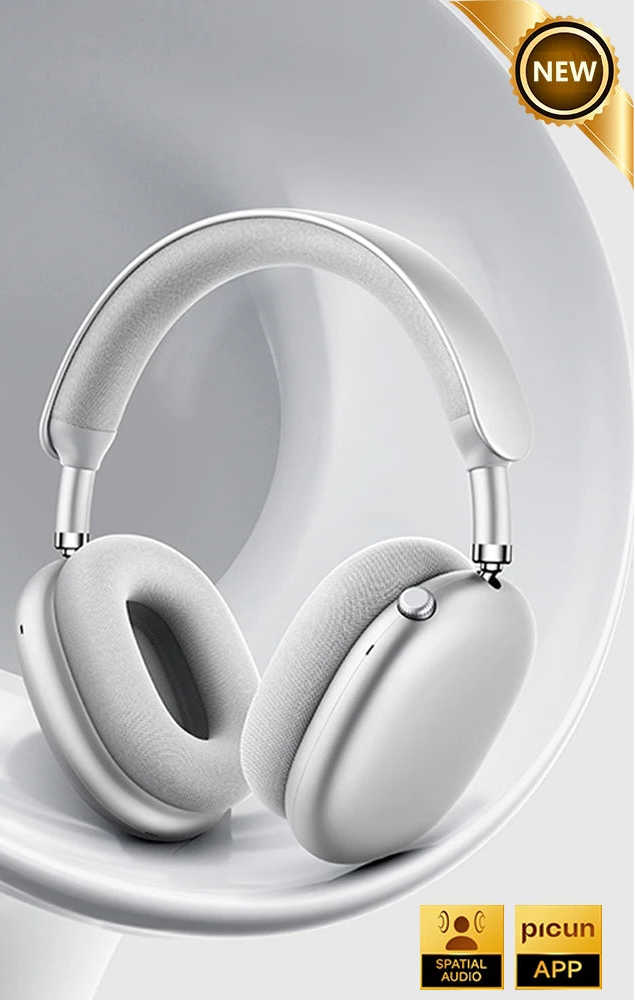 Casque Picun F8 Pro ANC -52dB 3D Spatial Audio 80h – CLEVI Paris