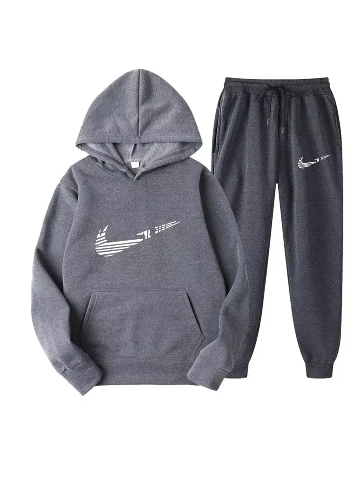 Survêtement unisexe sweat à capuche et pantalon – CLEVI Paris