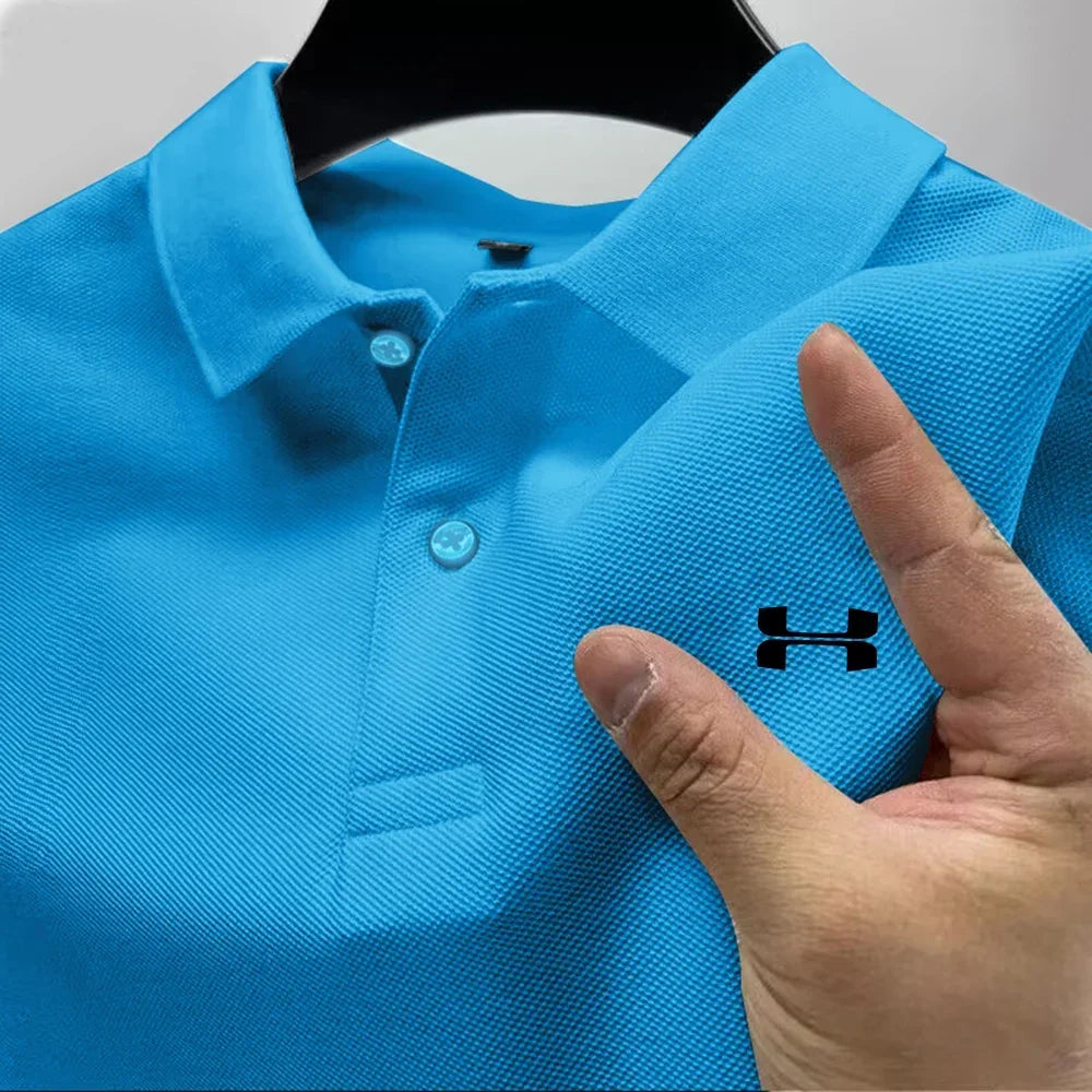 Polo Homme Imprimé Respirant – CLEVI Paris