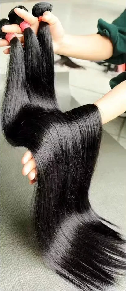Mèches Straight Remy Hair Noir Naturel 10-40 po – CLEVI Paris