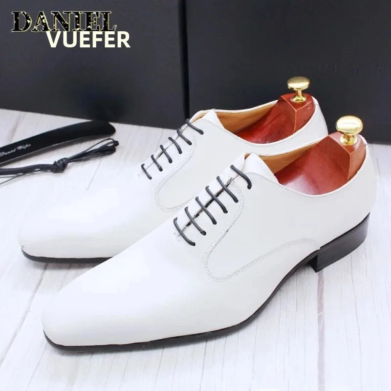 Chaussures Oxford homme en cuir véritable – CLEVI Paris