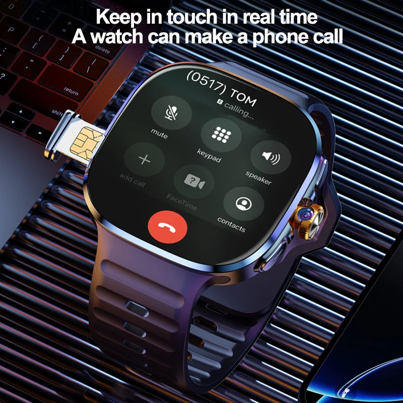 Montre Connectée 4G Android 9.0 Caméra – CLEVI Paris