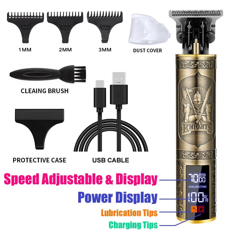 Tondeuse de précision rechargeable – CLEVI Paris