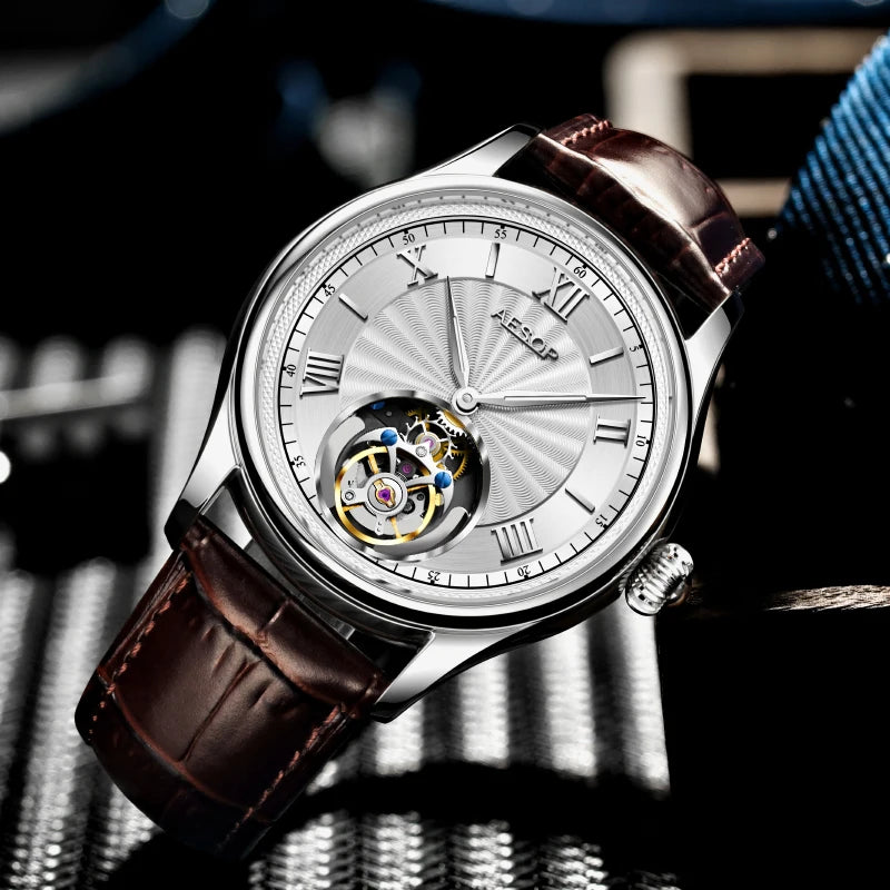 Montre mécanique AESOP 7041 squelette – CLEVI Paris