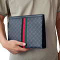 Pochette homme zippée 26 × 21 cm – CLEVI Paris