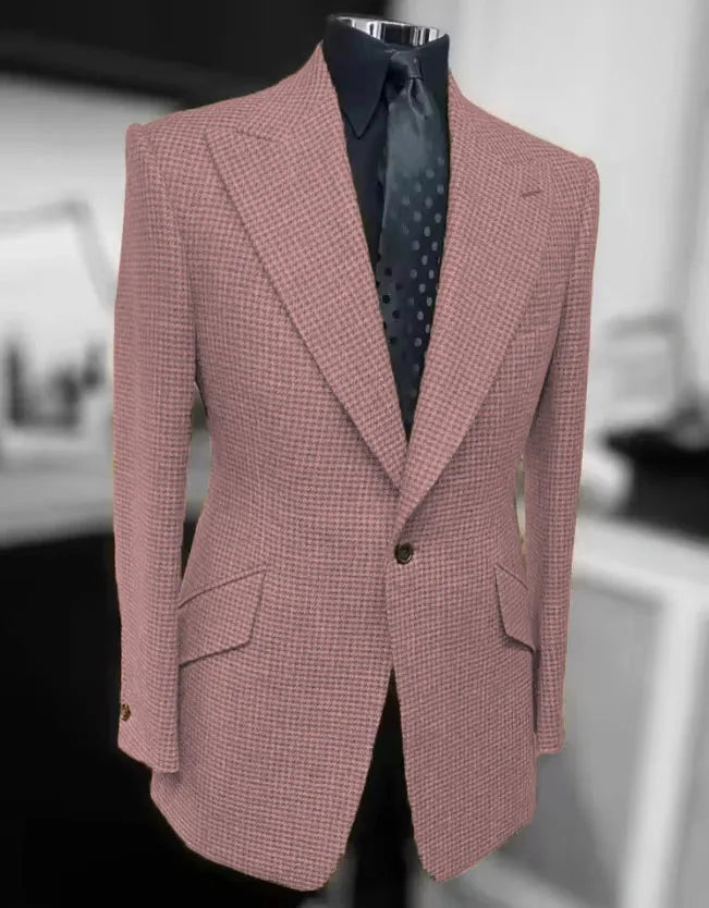 Blazer homme pied-de-poule – CLEVI Paris