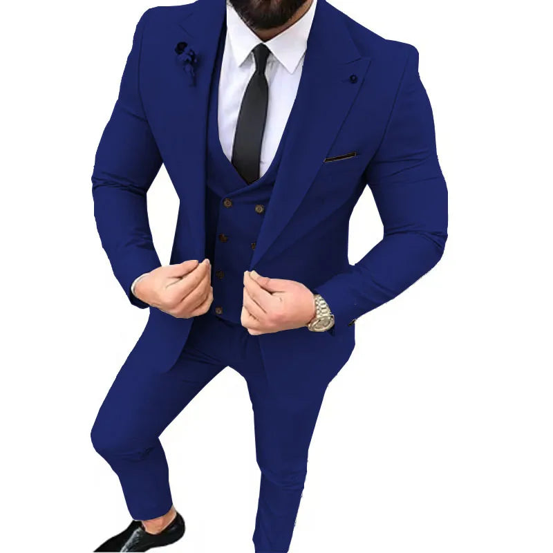 Costume 3 pièces homme élégant – CLEVI Paris