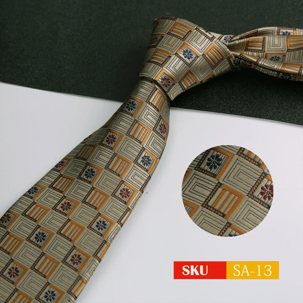 Cravate homme 145 cm, motifs variés – CLEVI Paris