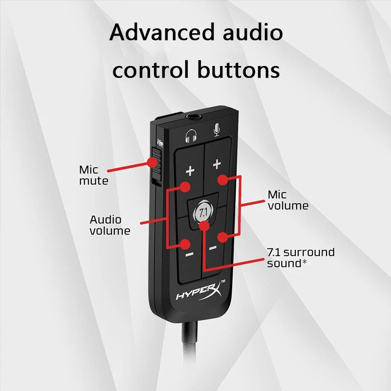 Casque Gaming HyperX Cloud II 7.1 Surround Micro USB – CLEVI Paris