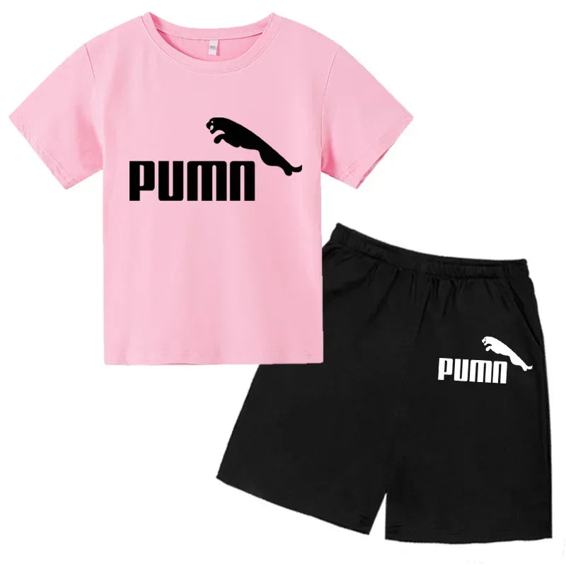 Tenue enfant décontractée à manches courtes – CLEVI Paris