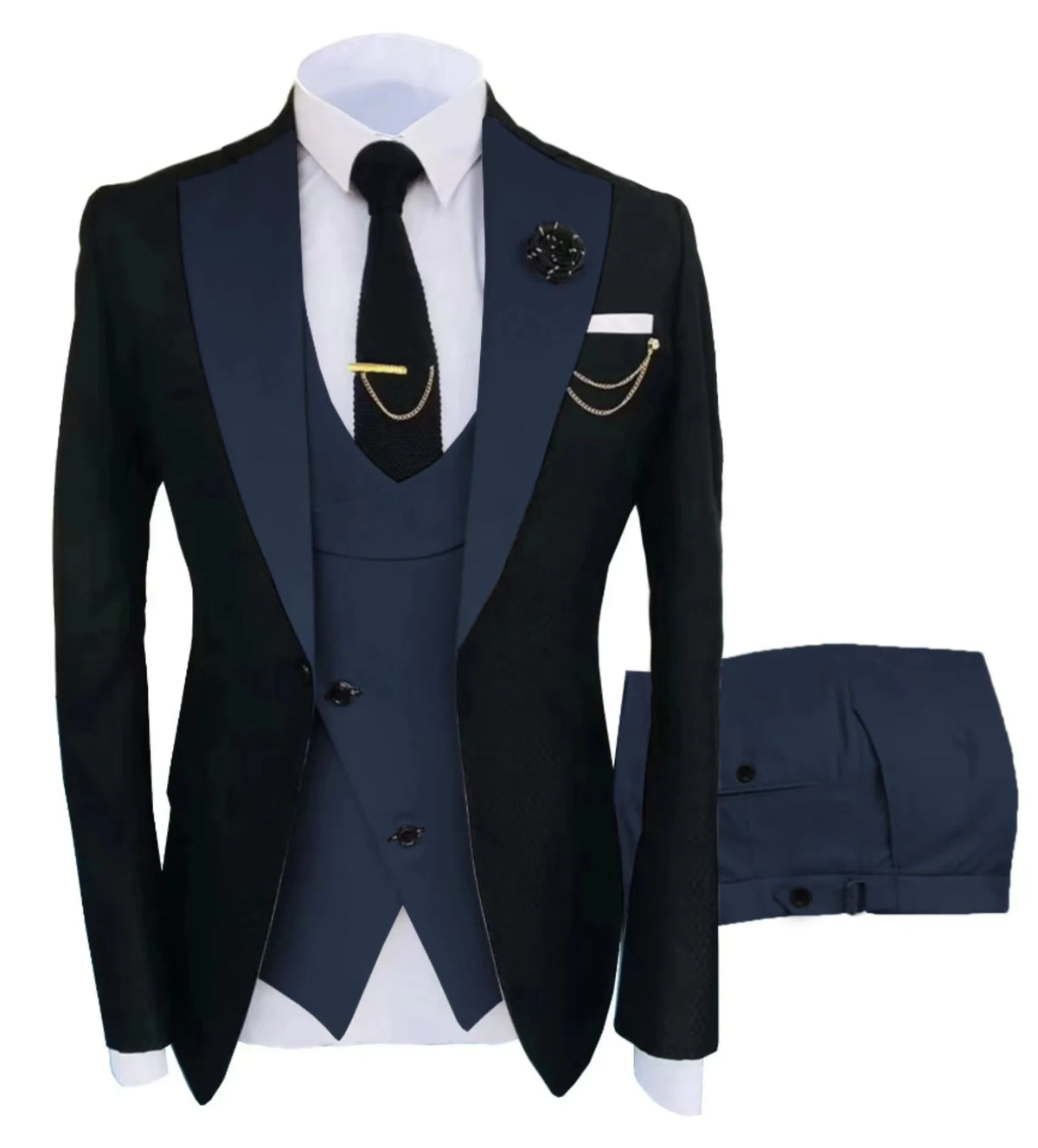 Costume homme mariage 3 pièces, veste et gilet – CLEVI Paris