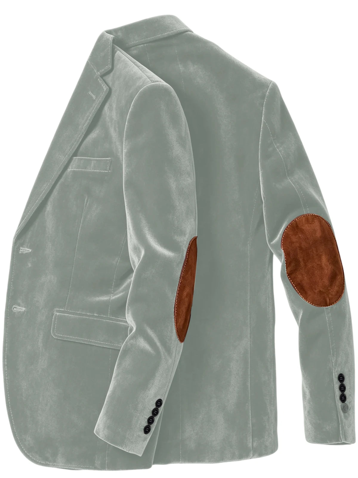 Blazer homme en velours à coudières – CLEVI Paris