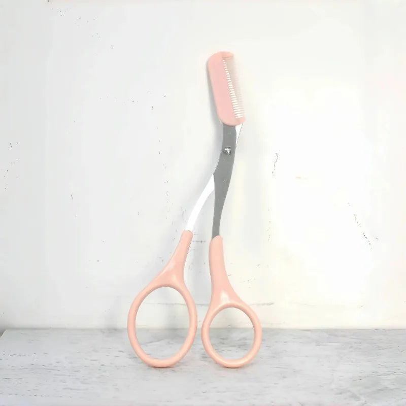 Ciseaux à sourcils avec peigne – CLEVI Paris