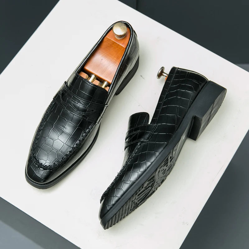 Mocassins Homme Cuir Classiques Slip-On – CLEVI Paris