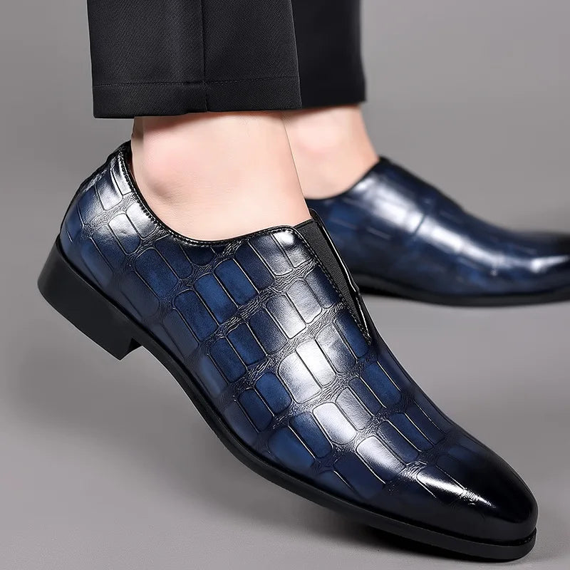 Chaussures homme en croûte de cuir – CLEVI Paris
