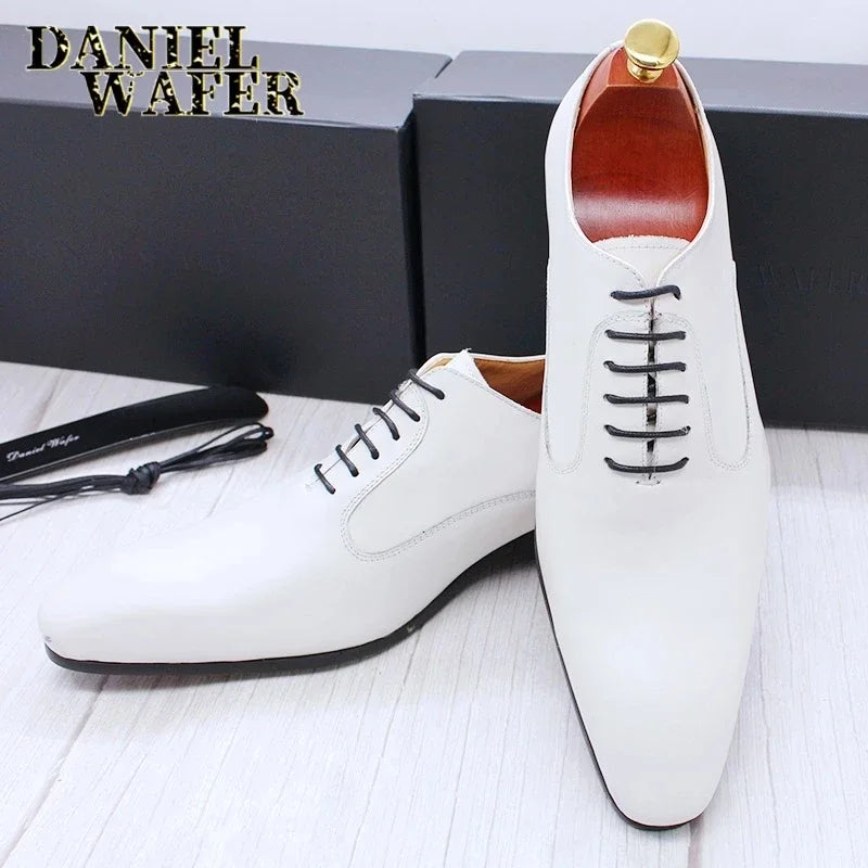 Chaussures Oxford homme en cuir véritable – CLEVI Paris