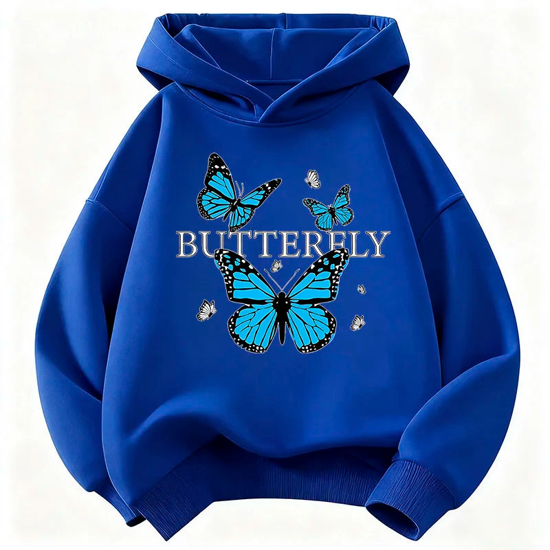 Sweat enfant unisexe motif papillon – CLEVI Paris