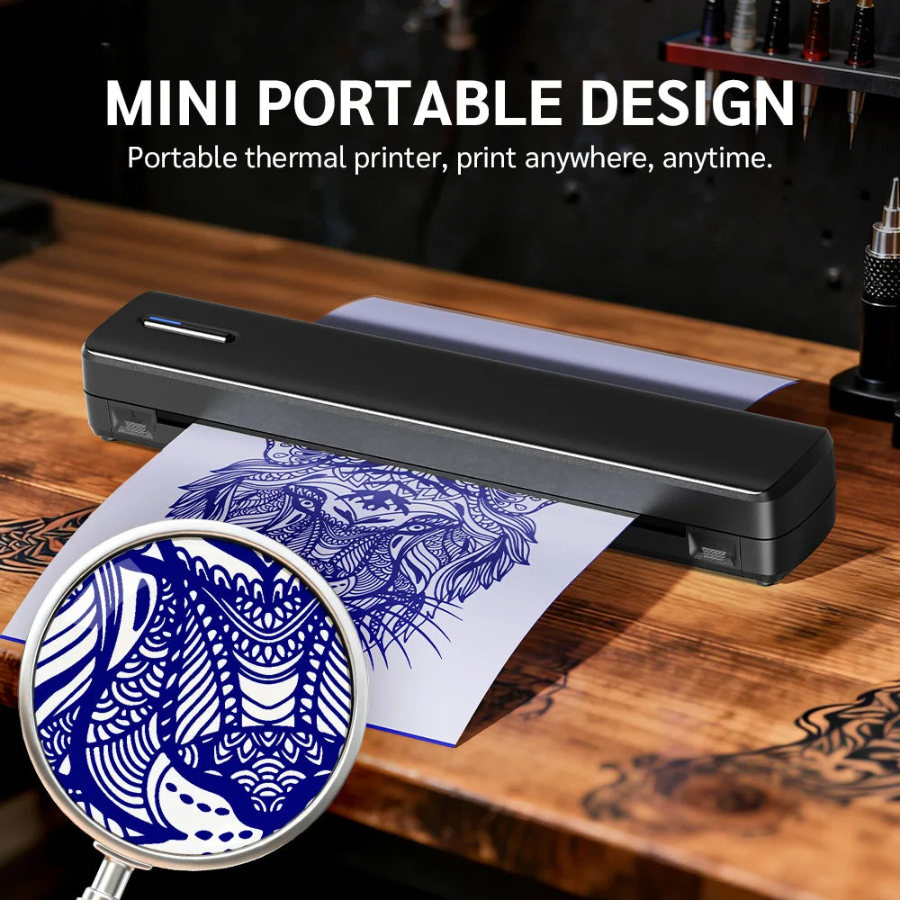 Imprimante thermique portable pour tatouage – CLEVI Paris
