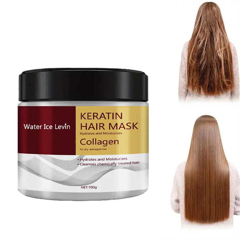 Masque Kératine Collagène Réparateur Cheveux – CLEVI Paris