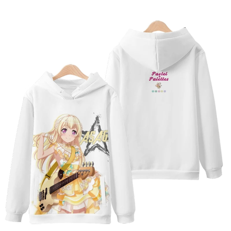 Sweat à capuche BanG Dream! Hikawa Hina – CLEVI Paris