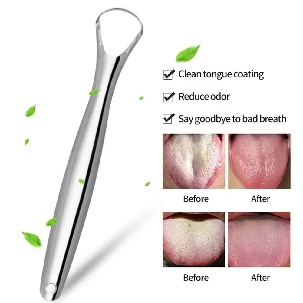 Gratte-langue en acier inoxydable – CLEVI Paris