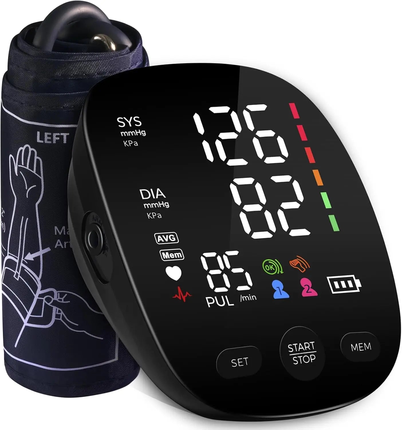 Tensiomètre Bras Kingclinic LED Numérique Portable – CLEVI Paris