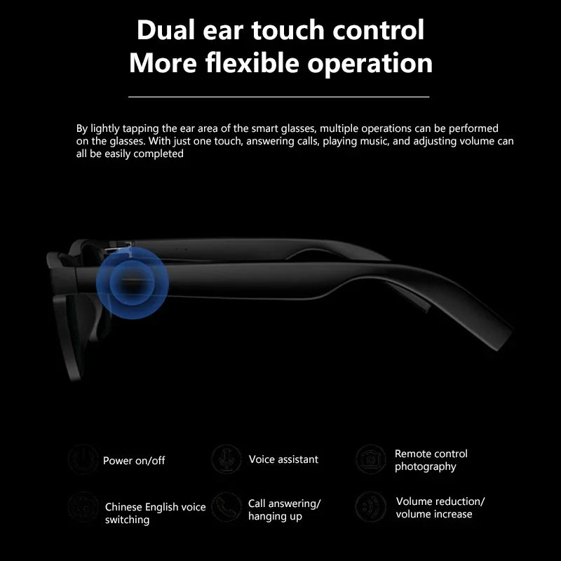Lunettes Connectées Lenovo D11 IA 4K FOV 120° MR Holographique Gestes OIS Télécommande Tactile Traducteur – CLEVI Paris