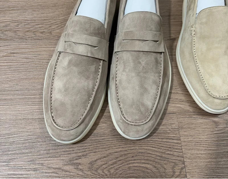 Mocassins Daim Suède Homme Multicolore – CLEVI Paris
