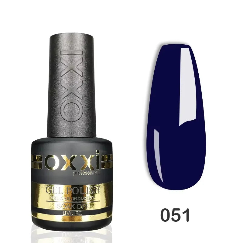 Vernis Gel Semi-Permanent OXXI 8ml – 60 Teintes UV/LED Longue Durée Nail Art Manucure – CLEVI Paris