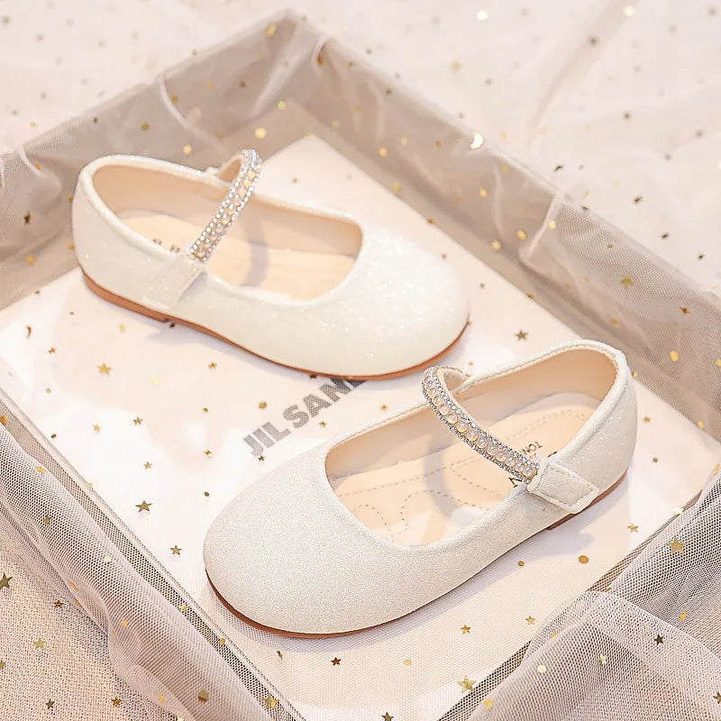 Chaussures Mary Jane fille à strass – CLEVI Paris