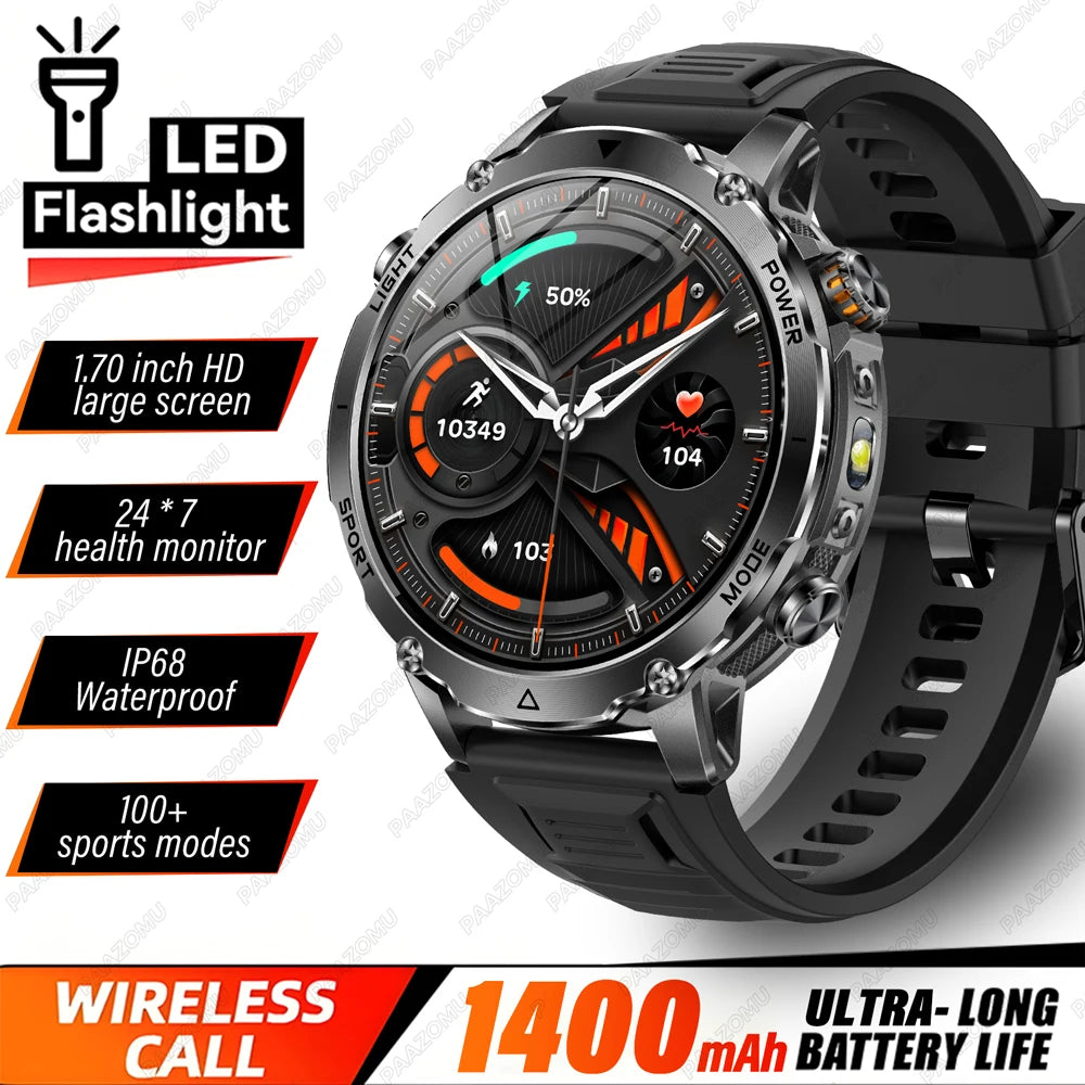 Montre connectée Paazomu sport 1,7″ – CLEVI Paris