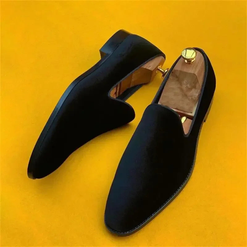 Mocassins Homme Microfibre Slip-On Casual Bureau – CLEVI Paris