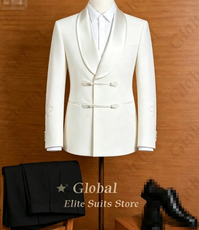 Costume homme 2 pièces mariage – CLEVI Paris