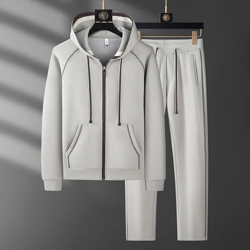 Ensemble homme Minglu à capuche contrasté – CLEVI Paris