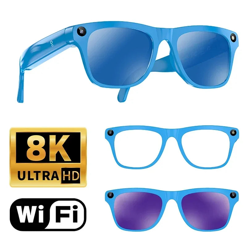 Lunettes IA Lenovo XKONEPRO 8K Caméra Traduction Bluetooth Gestes 3 Verres – CLEVI Paris