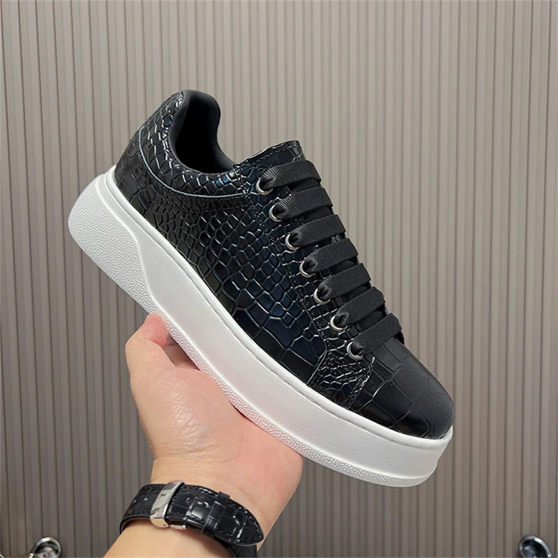 Sneakers homme à semelle épaisse – CLEVI Paris
