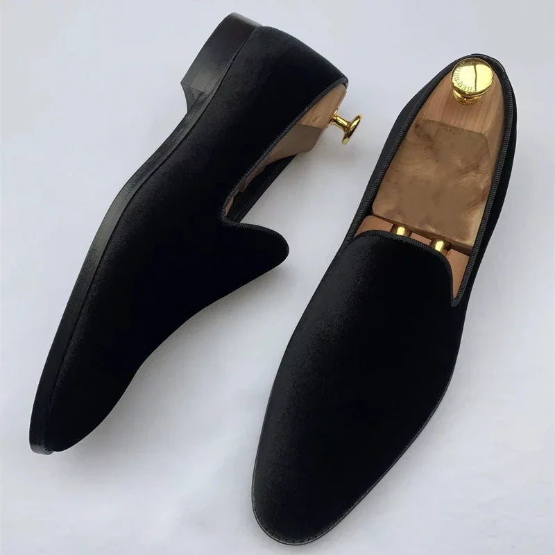 Mocassins Homme Microfibre Slip-On Casual Bureau – CLEVI Paris