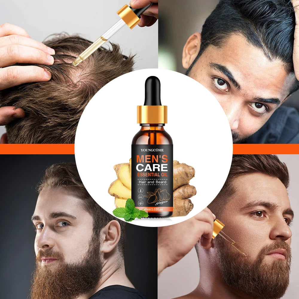 Huile à barbe YOUNGCOME vitamine E – CLEVI Paris