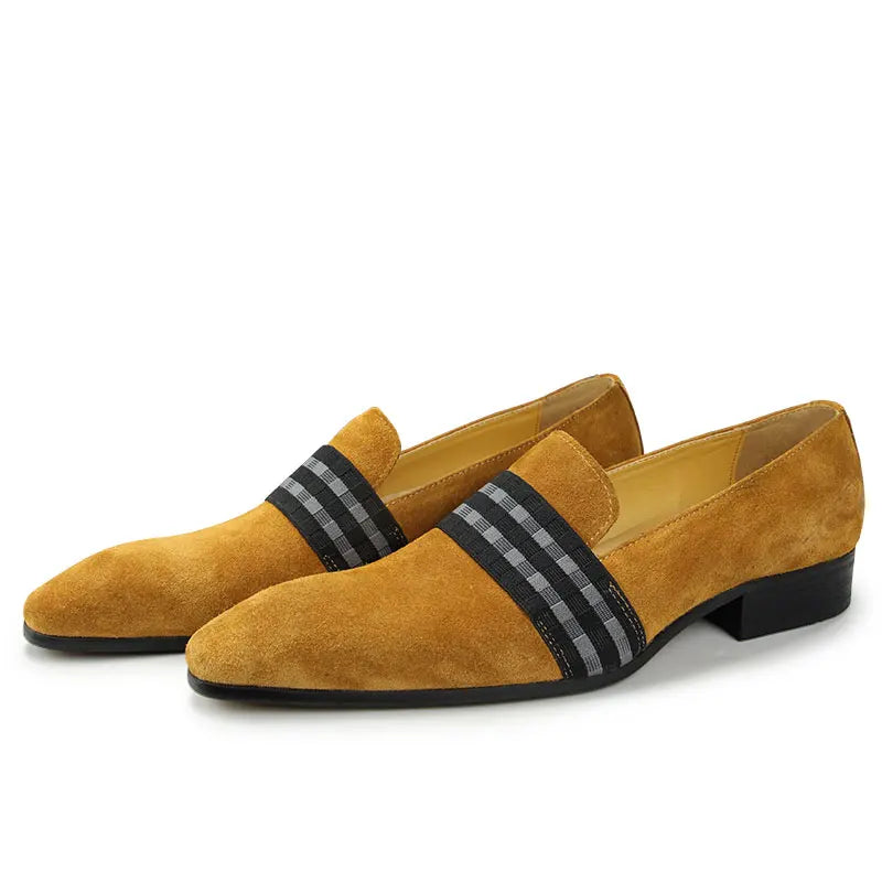 Mocassins Cuir Suédé Homme Fait Main 2 Coloris – CLEVI Paris
