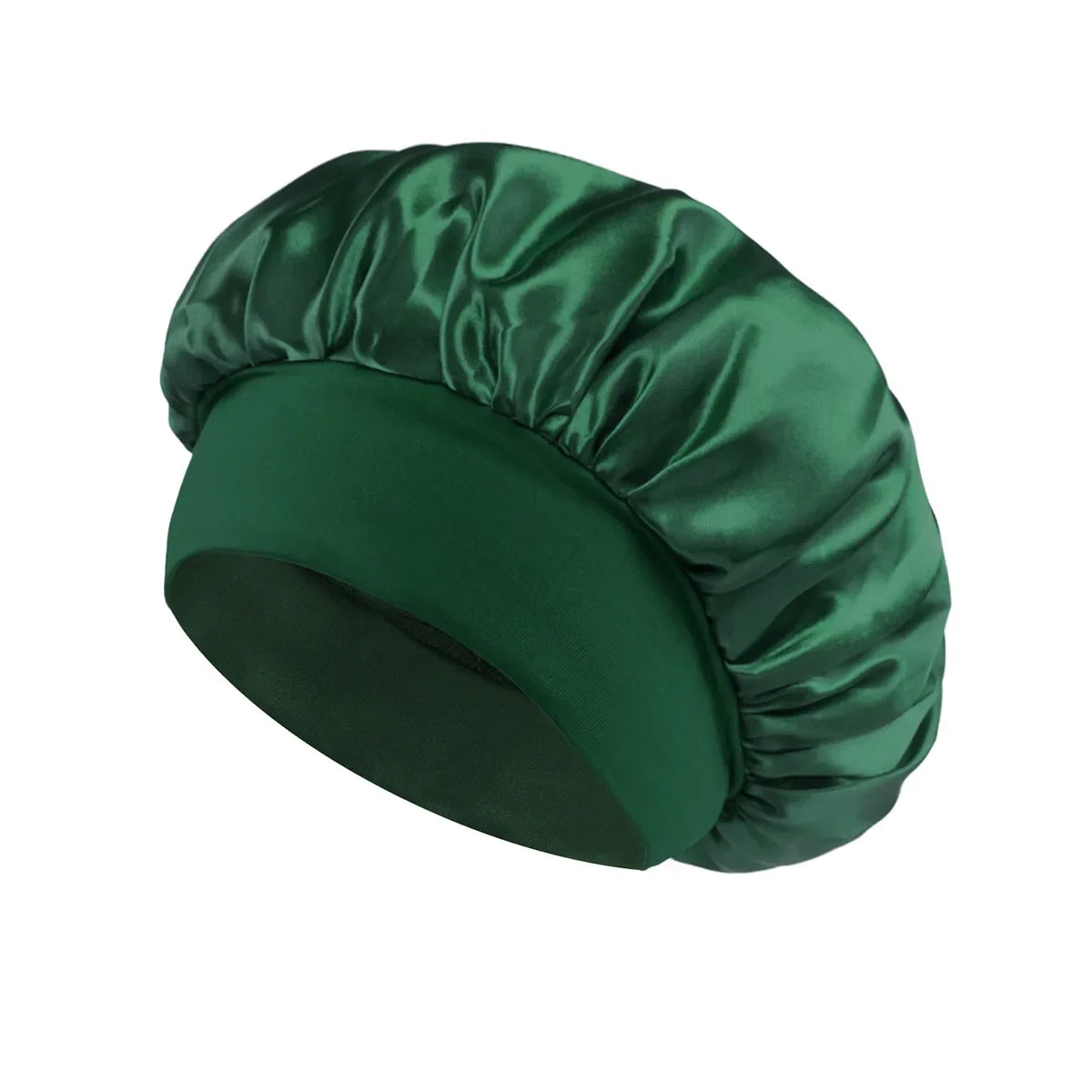 Bonnet de nuit femme en satin de polyester – CLEVI Paris