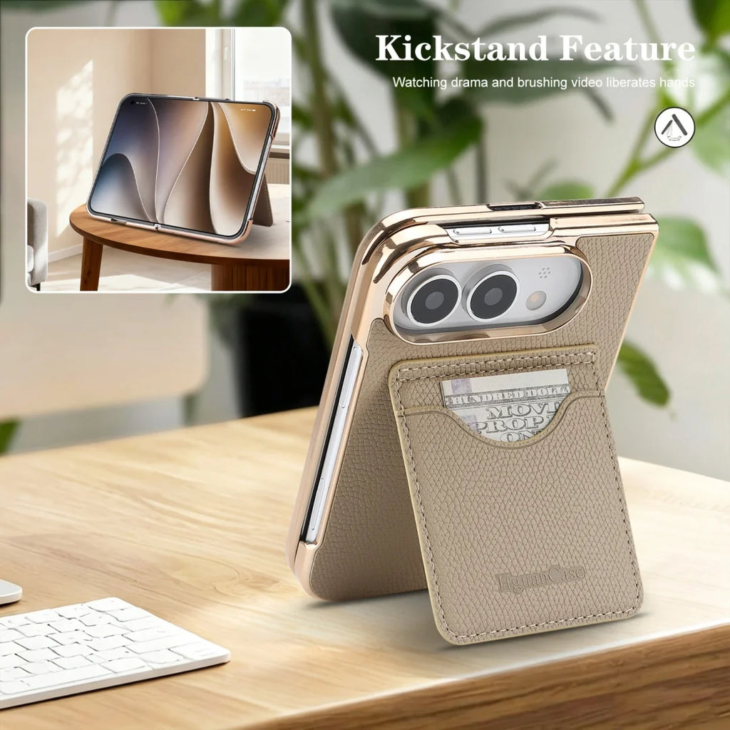 Étui iPhone Duo mat avec support pliable – CLEVI Paris